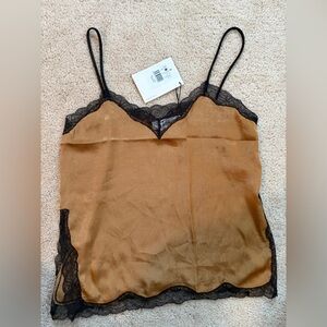 Love Bonito bronze lace cami
Small NWT